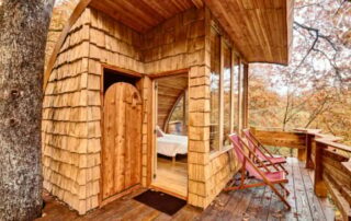 Cabaña en los árboles Triku, en Lizaso